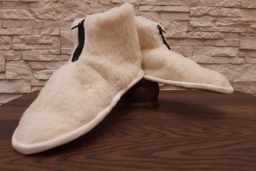 Pantofole di lana
