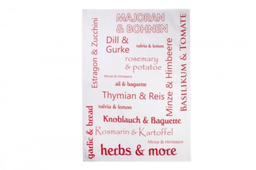 Kitchen towel Herbs & More