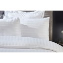 Bettlaken aus kariertem Satin aus ägyptischer Baumwolle 300TC