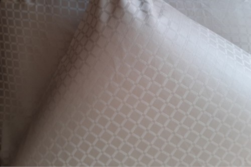 Taie d'oreiller en satin de coton égyptien à carreaux TC300