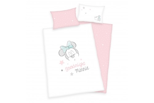 Minnie Mouse baby bedlinen set - BIO