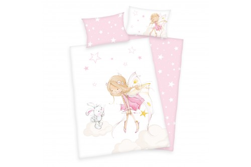 Little Fairy Bettwäsche-Set für Babys - BIO