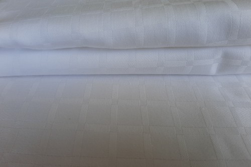 Baby duvet cover in check sateen Egyptian cotton 300TC