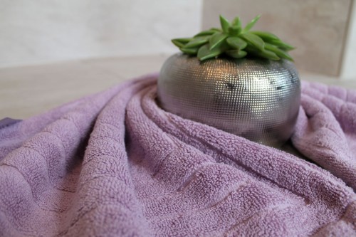 4er-Set Badematte 800 g/m² aus ägyptischer Baumwolle.