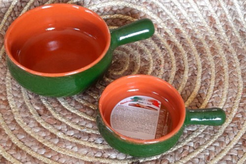 3+1 Glinena posuda CASSEROLE sa ručkom 17