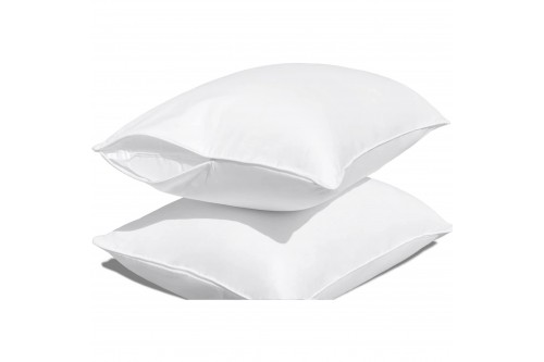 Protège oreiller - percale de coton