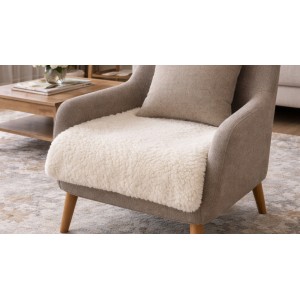 Housse de siège en laine Gold pour fauteuil