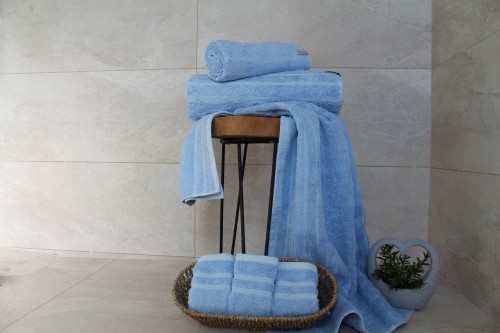 Asciugamano 100% cotone egiziano - 3 strisce