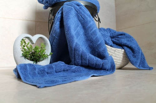 Badetuch aus 100% ägyptischer Baumwolle - 3 Streifen