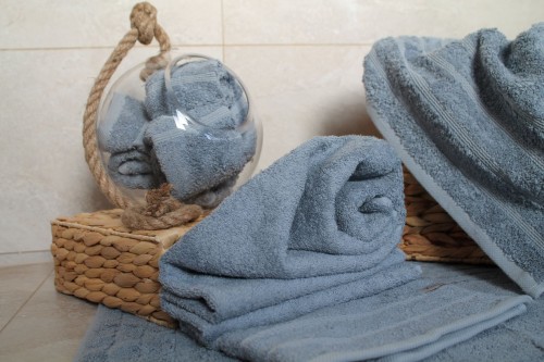 Asciugamano 100% cotone egiziano - 3 strisce