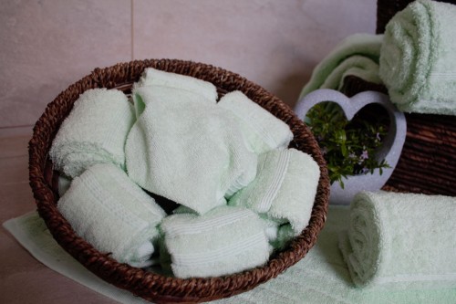 Asciugamano 100% cotone egiziano - 3 strisce