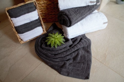 Asciugamano 100% cotone egiziano - 3 strisce