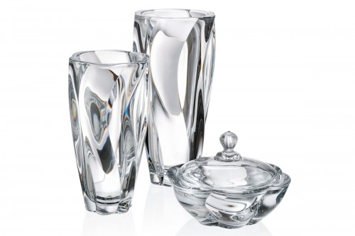 Böhmische Kristallschale - BARLEY