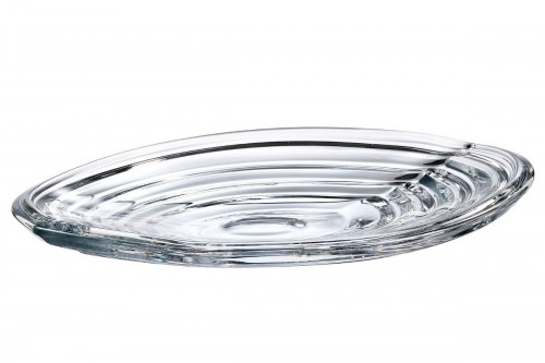 Piatto di cristallo di Boemia - WAVE