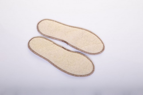 Wool shoe insert