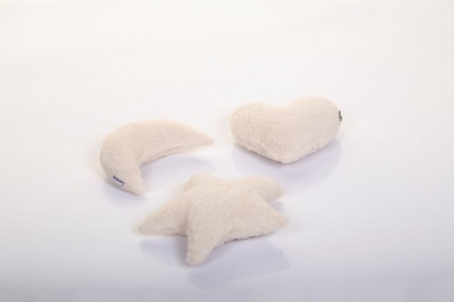 Cuscino per bebè - Stella - Cuore - Luna.