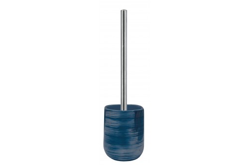 Brosse de toilette en céramique argentique