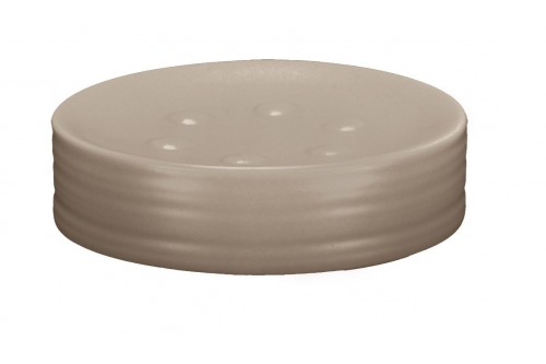 Ceramic soap holder SAHARA bronze
