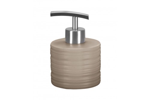 Ceramic soap dispenser SAHARA bronze
