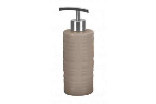 Ceramic soap dispenser SAHARA bronze