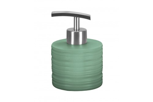 Distributore di sapone in ceramica SAHARA verde menta