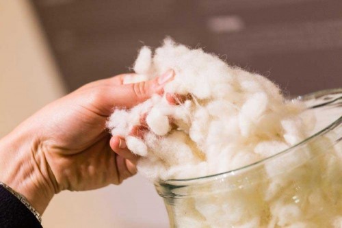 Cuscinetto in lana per fasciatoio LUX