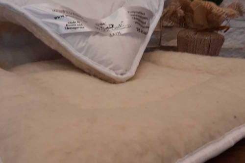 Matelas à langer en laine Gold/Lux