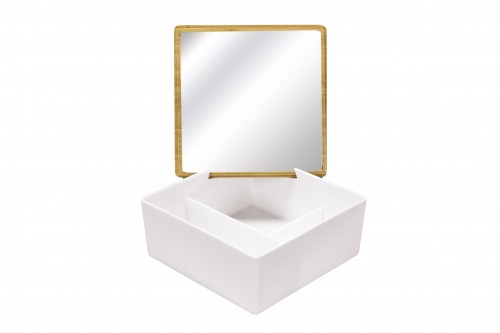 Jewelry mirror box