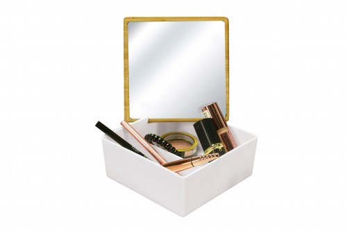 Jewelry mirror box
