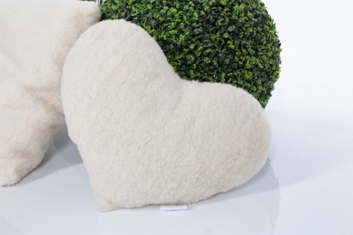 Wool pillow Gold