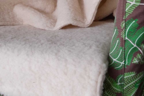 Vunena sjedalica Gold - fotelja 75x75