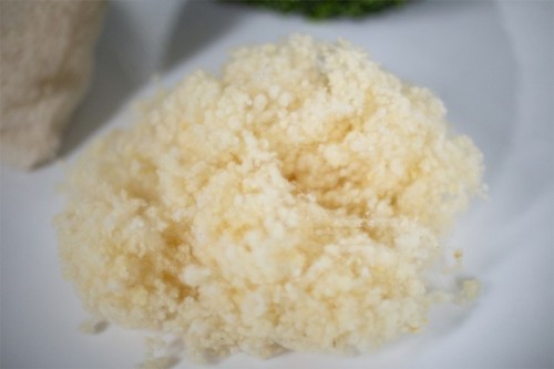 Wool pillow Gold for baby