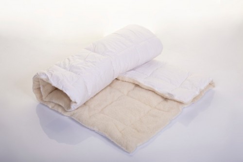 Bettdecke aus Wolle Gold/Lux