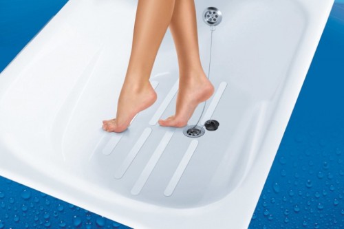 Anti-Rutsch-Aufkleber für Dusche und Badewanne Stripes