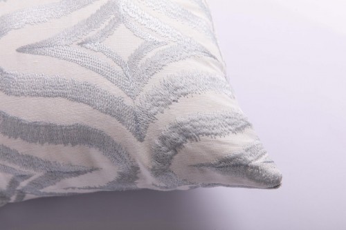 Fodera per cuscino decorativo in lino dobby Electrolyte