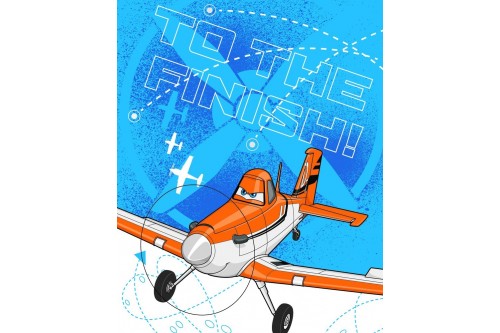 Fleece blanket - Planes