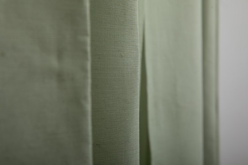 Dobby linen curtain